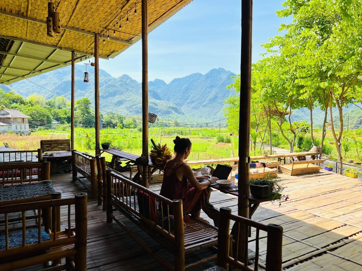 Truong Huy Homestay Mai Châu Esterno foto