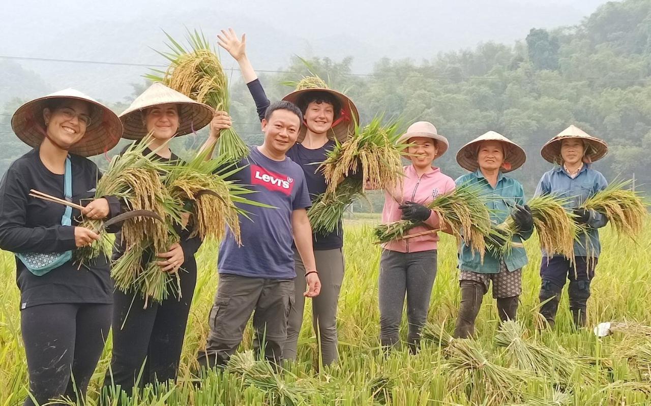 Truong Huy Homestay Mai Châu Esterno foto